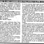 Articolo 21-01-2011 Cassino-Alatri 1DM + Cassino-Ceprano 2DF