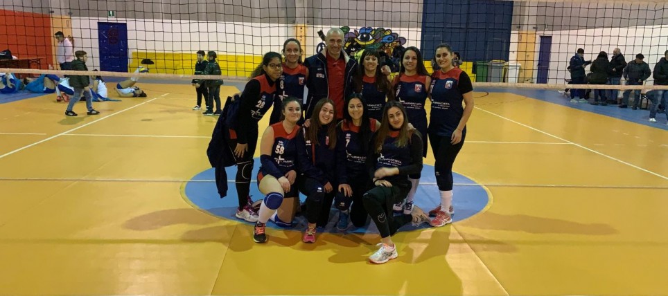 Il Real Piedimonte Volley Club vittorioso 3-0 a Boville