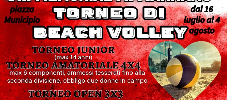 MEMORIAL MARRANO_BEACHVOLLEY 2024